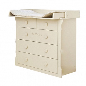 Комод с настилом Красная Звезда С 578 П накладка №6 Шарлотта, ваниль (Красная Звезда, КЗ-С 578 П_ваниль)